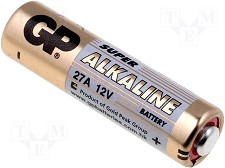 Battery GP Alkaline High Voltage 27A MN27 qty1