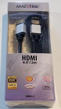 Cble HDMI V-2.1 2M / 6.5' 8K ULTRA HD 3D BMH2-2 Maestro