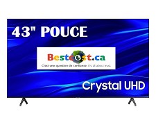 LED Television Smart 4K CRYSTAL HDR TV 43'' UN43TU690TF Samsung