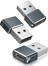 USB-C female to USB male adaptor